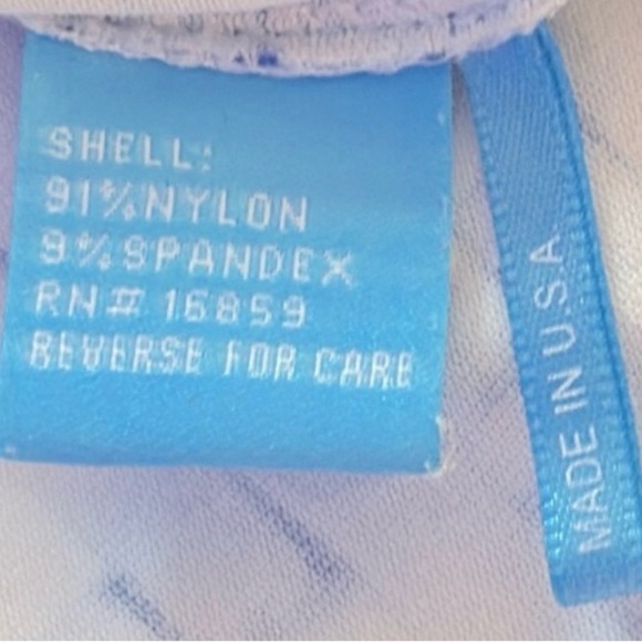 Women’s Coral & White Geometric Print Catalina Cloth Stretch Pull Up Pants Sz XS - Picture 10 of 10